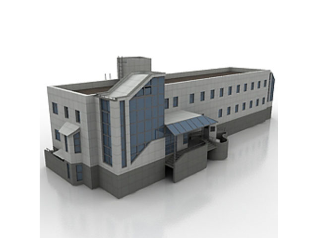 Free Building 3 N6 3D model_1 For Architecture 3Ds Max Model Download